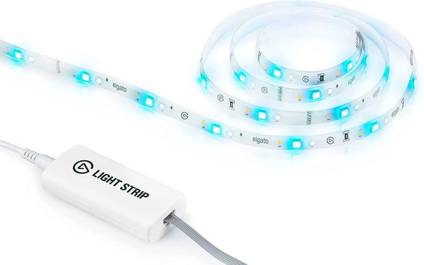 Elgato Light Strip RGBWW LEDs, 2000 lumens, 16 Million Colors, Warm/Cold - Anigma