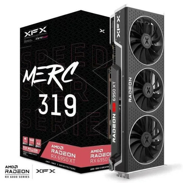 XFX Speedster MERC 319 AMD Radeon RX 6950 XT Limited BLACK Gaming Graphics Card with 16GB GDDR6 - Anigma