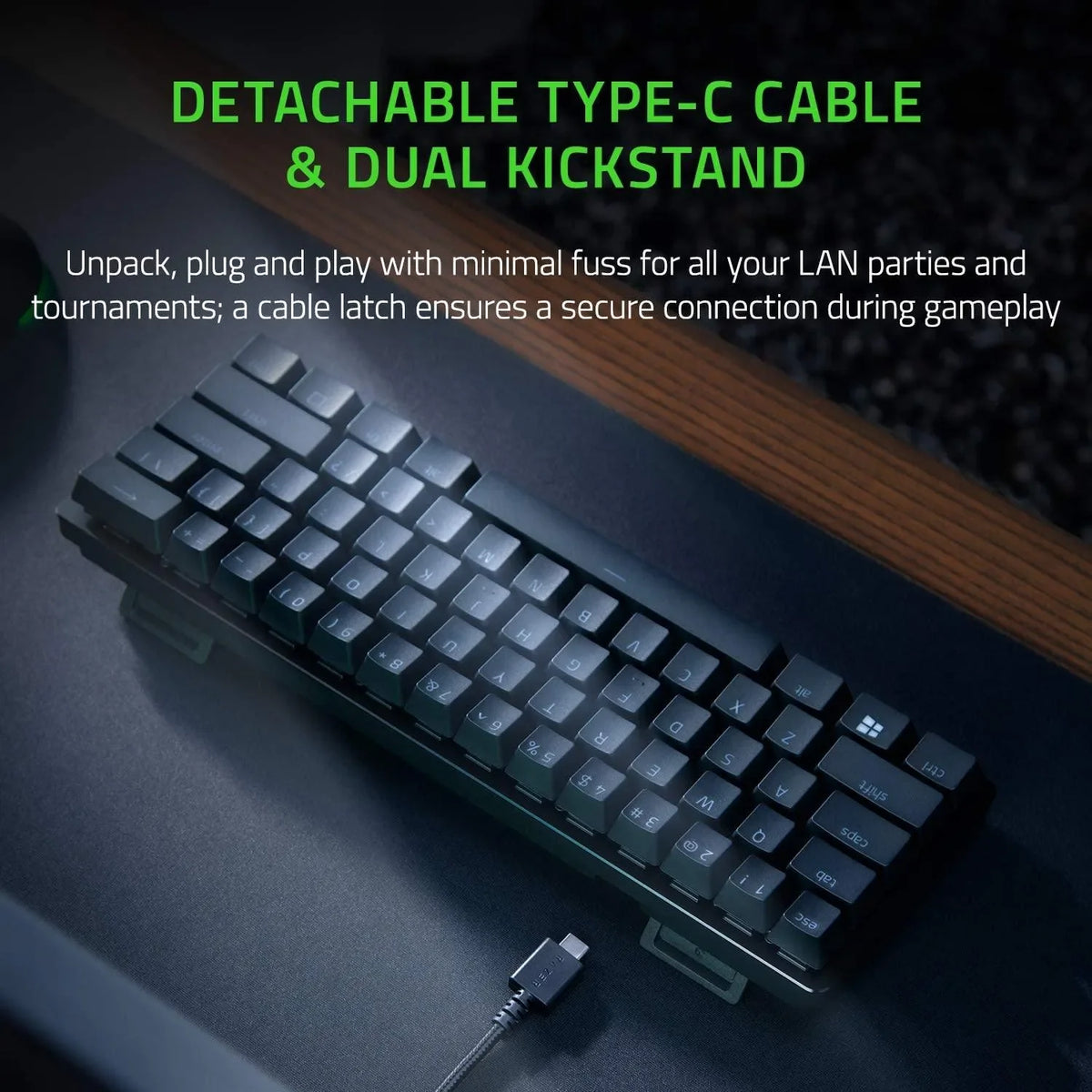 Razer Huntsman Mini Gaming Keyboard Purple Switch - Anigma