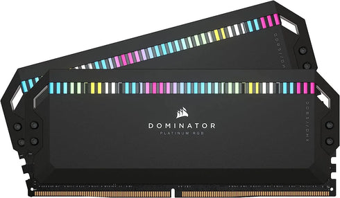 Corsair DOMINATOR PLATINUM RGB 6000MHz 64GB (2x32GB) C40 Black (DDR5) - Anigma