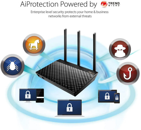 Asus RT-AC66U 802.11ac Dual-Band Wireless - Anigma