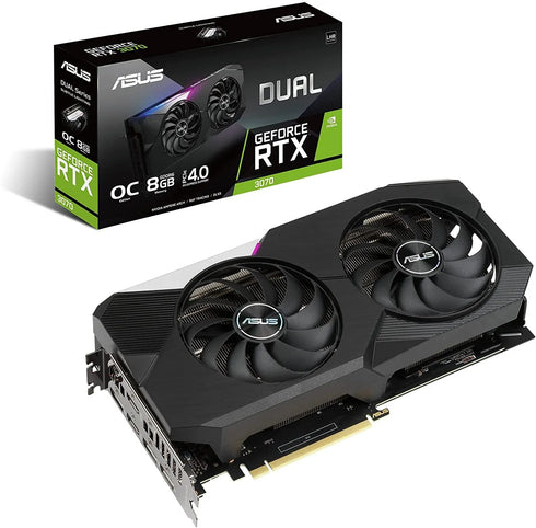 ASUS Dual NVIDIA GeForce RTX 3070 V2 OC Edition Gaming 8GB GDDR6 - Anigma