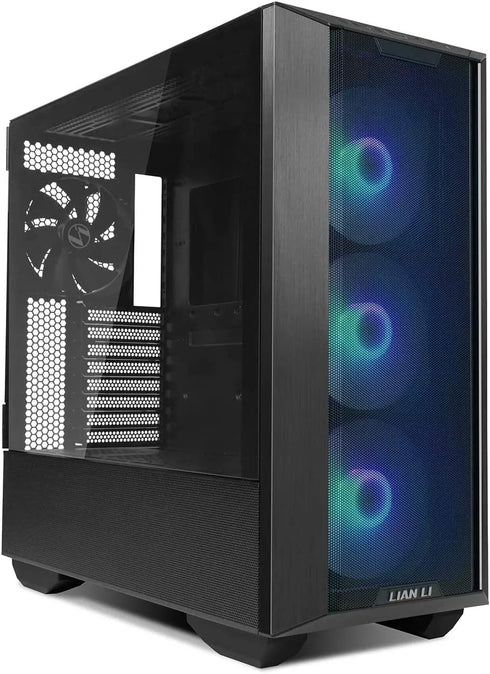 LIAN LI LANCOOL III MESH RGB Black (4x 120mm ARGB Fans Included) - Anigma
