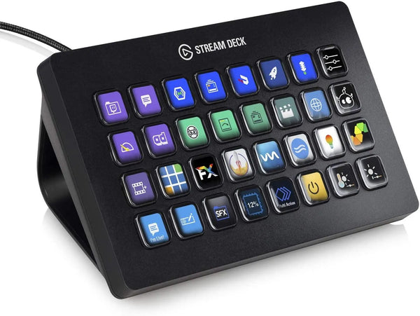 Elgato Stream Deck XL - Advanced Stream Control with 32 Customizable LCD Keys - Anigma
