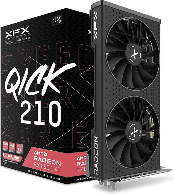 XFX Speedster QICK210 Radeon RX 6500XT Black 4GB GDDR6 - Anigma