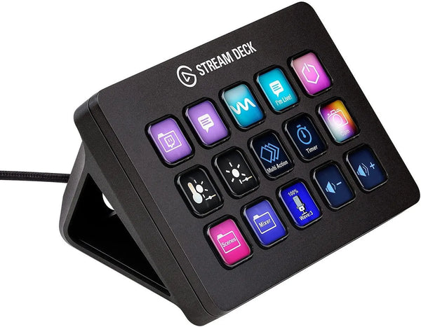 Elgato Stream Deck MK.2 – Studio Controller, 15 Macro Keys, Trigger Actions in apps and Software - Anigma