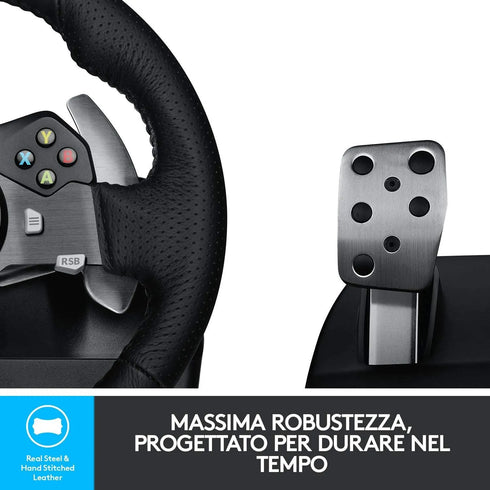 Logitech G920 Driving Force Racing Wheel for Xbox One and PC - Anigma
