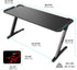 Eureka Ergonomic Z60 Black Gaming Desk with RGB Lights - Anigma