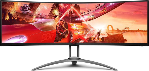 AOC AGON 49 Inch AG493UCX2 (5120 x 1440) VA Curved 165Hz 1MS Gaming Monitor - Anigma