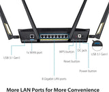Asus RT-AX88U Quad-Core Gaming Router WIFI 6 - Anigma