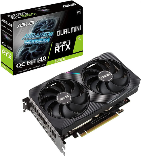 ASUS Dual GeForce RTX3060 TI Mini 8G V2 OC Edition - Anigma
