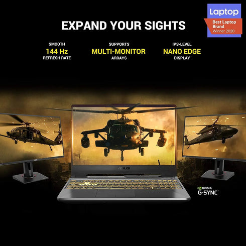 Asus ROG Strix G15 G512LU-HN161T Gaming Laptop - Intel i7-10750H, 16GB RAM, 1TB, GTX 1660Ti, 15.6 inches, Windows 10, Eng-Arb-KB - Anigma