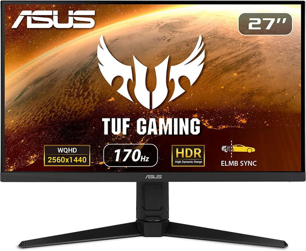 ASUS TUF Gaming 27 Inch VG27AQL1A (2560 × 1440) IPS Flat 170Hz 1MS Gaming Monitor - Anigma