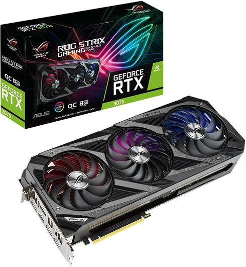 ASUS ROG STRIX NVIDIA GeForce RTX 3070 Gaming 8GB GDDR6 OC LHR - Anigma