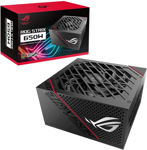 ASUS ROG Strix 650 Full Modular 80 Plus Gold 650W ATX Power Supply - Anigma