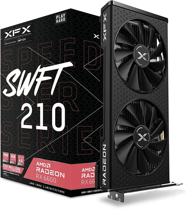 XFX Speedster SWFT 210 AMD Radeon RX 6600 CORE 8GB GDDR6 - Anigma