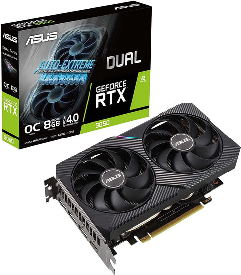 ASUS Dual GeForce RTX 3050 OC Edition 8GB GDDR6 - Anigma