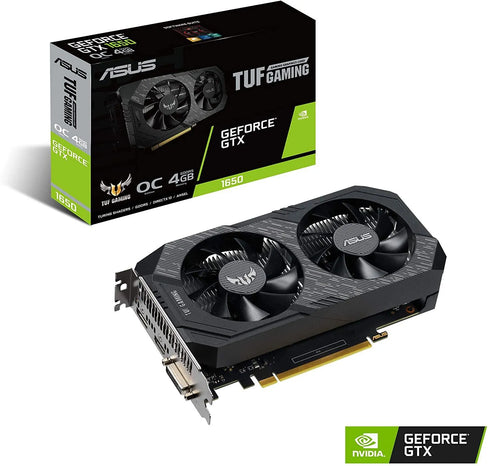ASUS TUF Gaming NVIDIA GeForce GTX 1650 OC Edition 4GB GDDR6 - Anigma