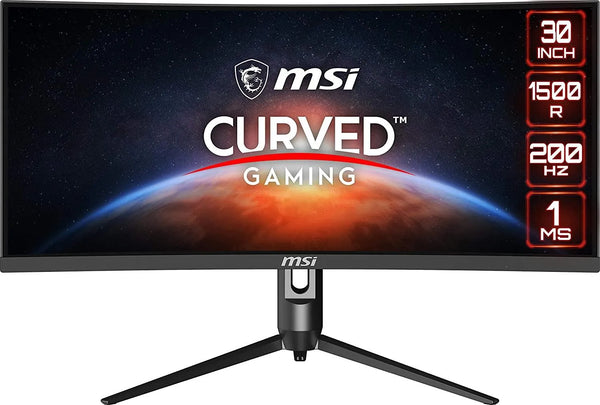 MSI Optix 30 Inch MAG301CR2 (2560 x 1080) VA Curved 200Hz 1MS Gaming Monitor - Anigma