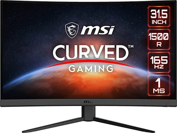 MSI OPTIX 32 Inch G32CQ4 (2560 × 1440) VA Flat 165Hz 1MS Gaming Monitor - Anigma