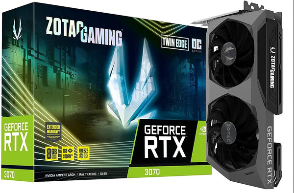ZOTAC Gaming GeForce RTX 3070 Twin Edge OC Low Hash Rate 8GB GDDR6 - Anigma
