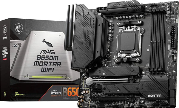 MSI MAG B650M MORTAR WIFI DDR5 ( AMD AM5 Motherboard) - Anigma