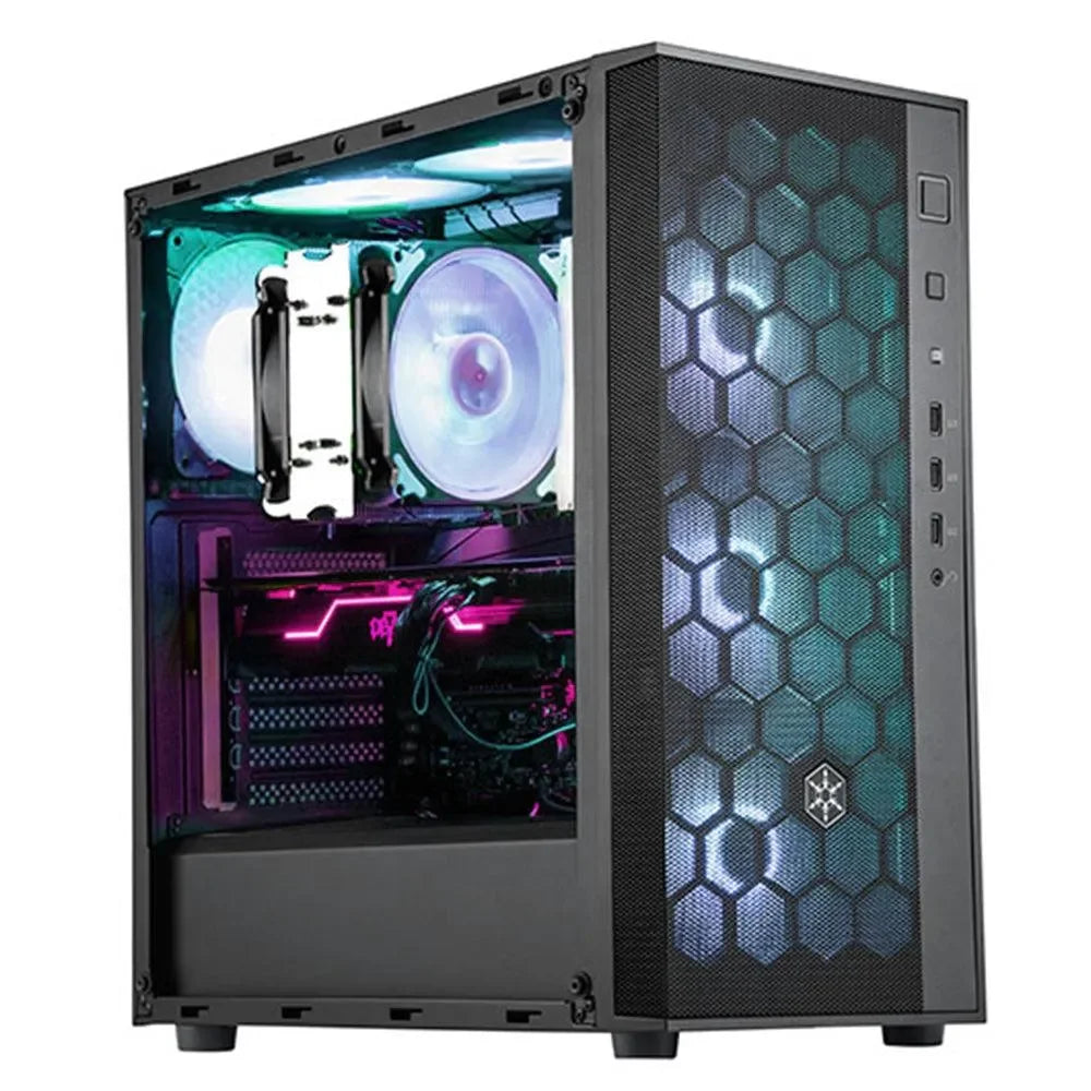 Intel 12th Gen I5 12400F RTX 3060 16GB DDR4 500GB M.2 SSD Gaming PC - Anigma