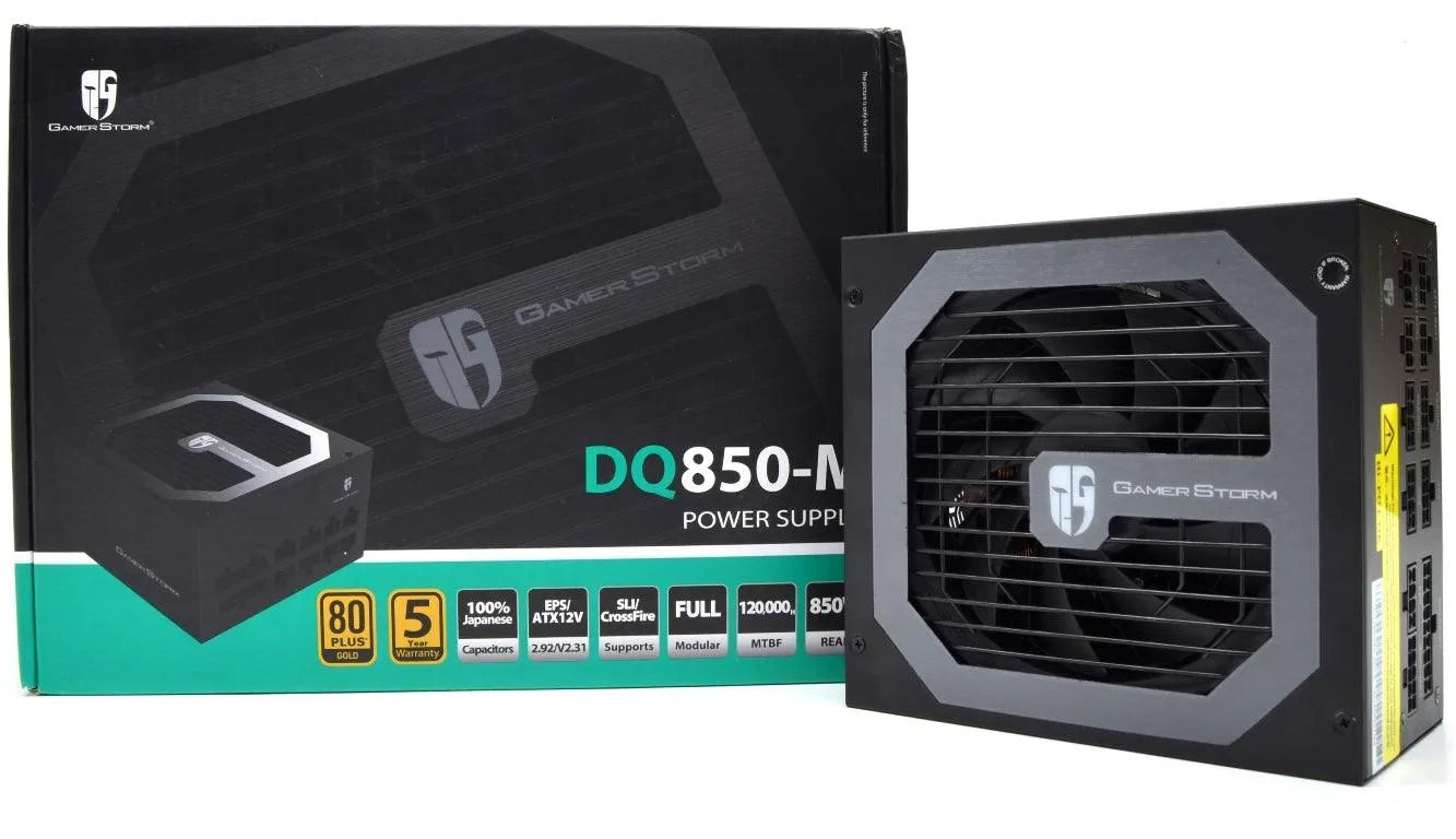 DeepCool DQ850 M V2 850Watts 80 Plus Gold Full Modular ATX Power Supply ...