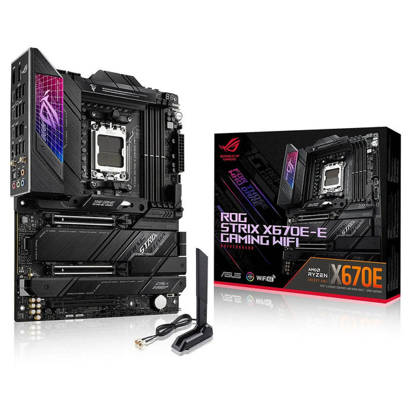ASUS ROG STRIX X670E E GAMING WIFI DDR5 ( AMD AM5 Motherboard) - Anigma