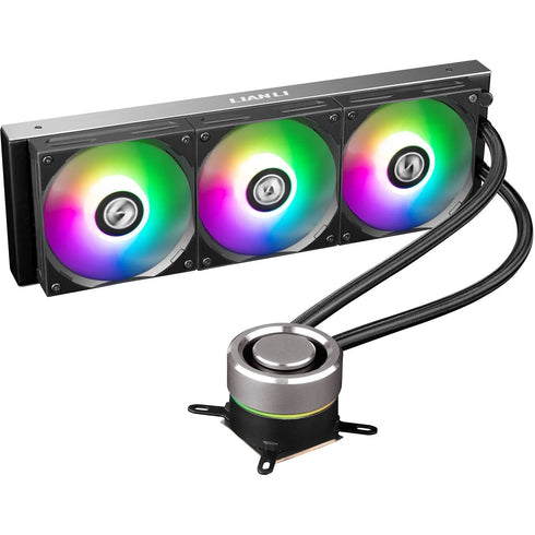 Lian Li Galahad 360mm AIO ARGB Liquid CPU Cooler Black - Anigma