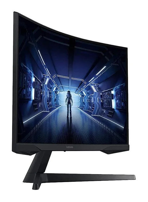 Samsung Odyssey G5 27 Inch (2560 x 1440) QLED Curved 144Hz 1MS Gaming Monitor - Anigma