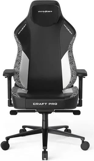 DXRacer Craft Pro Stripes Series Gaming Chair Black/White - Anigma