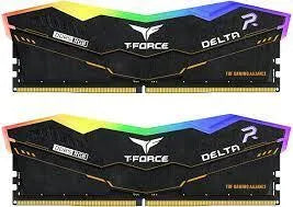 Team T-FORCE DELTA RGB 6000Mhz 64GB (2x32GB) Black (DDR5) - Anigma