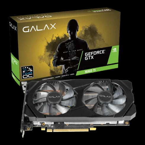 GALAX GeForce GTX 1660 Ti (1-Click OC) 6GB GDDR6 - Anigma