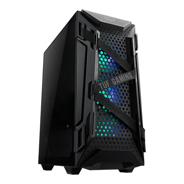 ASUS TUF Gaming GT301 Mid Tower Compact Case (3x 120mm ARGB Fans Included + 1x 120mm Non RGB Fans Included) - Anigma