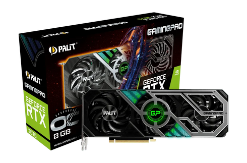 Palit GeForce RTX 3070 Gaming Pro OC 8GB GDDR6 LHR - Anigma