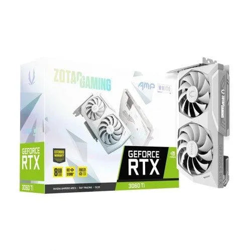 ZOTAC GAMING RTX 3060TI White AMP Edition LHR 8GB - Anigma