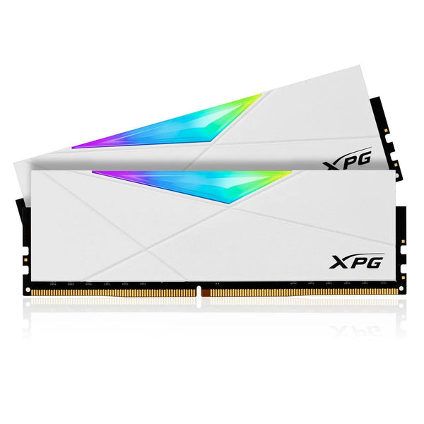 XPG Spectrix D50 RGB 3600MHz 32GB (16GBX2) White (DDR4) - Anigma