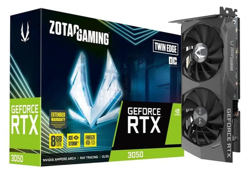 ZOTAC GAMING GEFORCE RTX 3050 Twin Edge Edition 8GB GDDR6 - Anigma