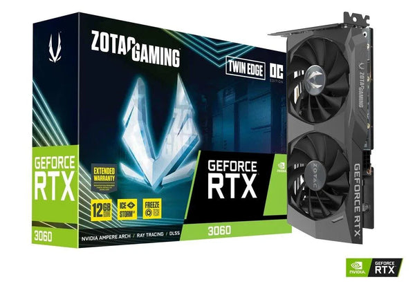 ZOTAC GAMING GeForce RTX 3060 Twin Edge OC 12GB GDDR6 - Anigma