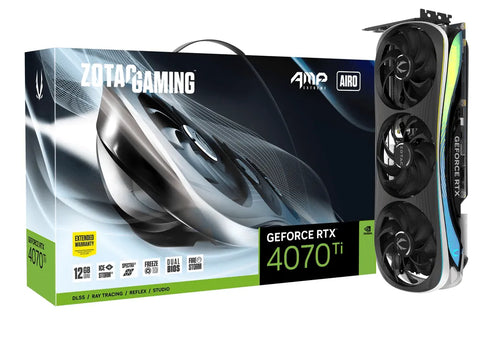 ZOTAC GAMING GEFORCE RTX 4070 TI AMP Extreme AIRO 12GB GDDR6X, 1926bit - Anigma