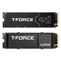 TEAMGROUP T-FORCE G70 Pro 1TB NVMe SSD – PCIe Gen4x4 M.2 2280, Up to 7,400MB/s, DRAM Cache, PS5 Compatible