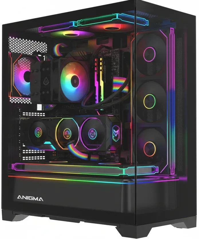 Mid Tower Multipurpose Ryzen 7 7800X3D RTX 5070 32GB DDR5 1TB M.2 PC