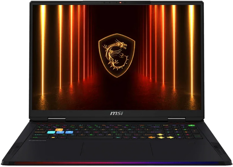 MSI Raider 18 HX AI 18" 4K Mini LED Gaming Laptop – Intel Core Ultra 9 285HX – NVIDIA RTX 5080 – 64GB RAM – 4TB SSD – Core Black