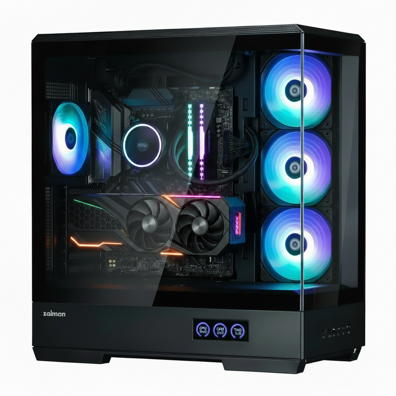 Mid Tower Multipurpose Ryzen 9800x3D RTX 5080 32GB DDR5 1TB M.2 PC