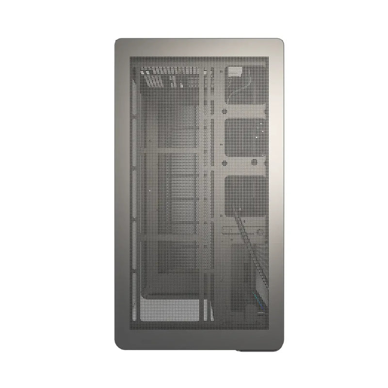 Montech KING 15 PRO Black – Micro-ATX Dual-Chamber PC Case, 15° Curved Tempered Glass, 4x ARGB PWM Fans Pre-installed