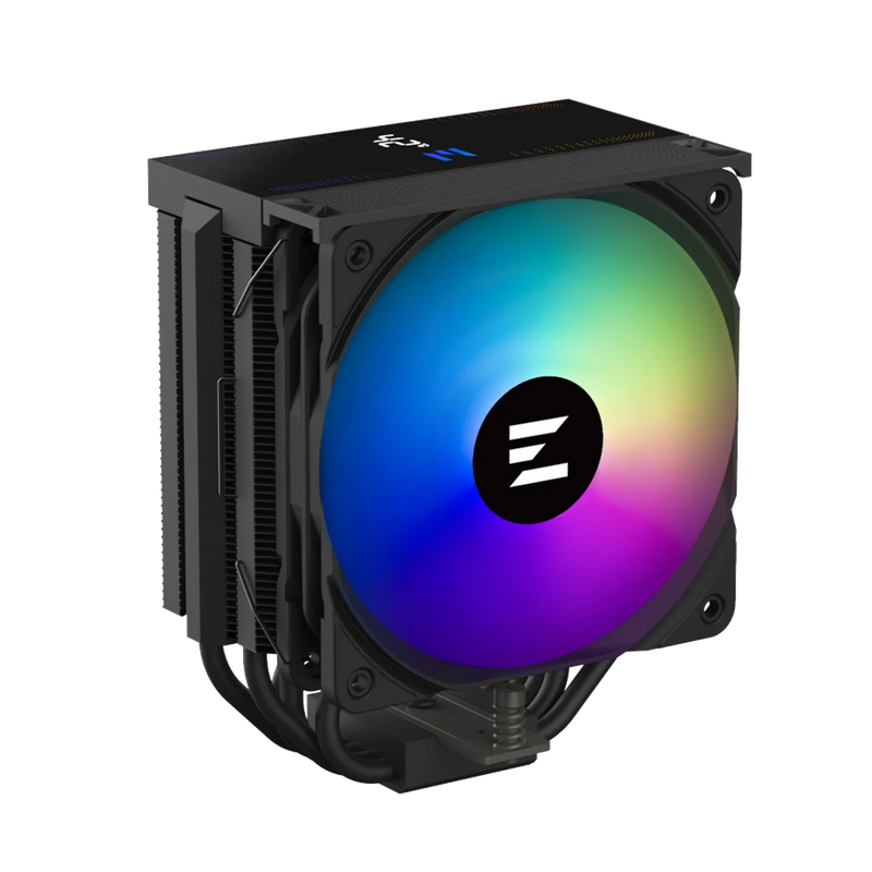 Zalman CNPS13X DS Black CPU Cooler – 240W TDP, Real-Time Temp Display, ARGB