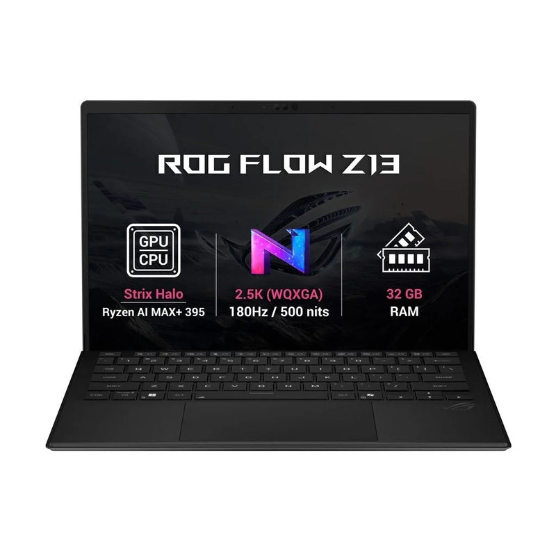 ASUS ROG Flow Z13 2025 GZ302EA Laptop | AMD Ryzen AI Max+ 395 | Radeon 8060S | 32GB | 1TB SSD | 13.4" 2.5K 180Hz Touch | Win 11 | Black