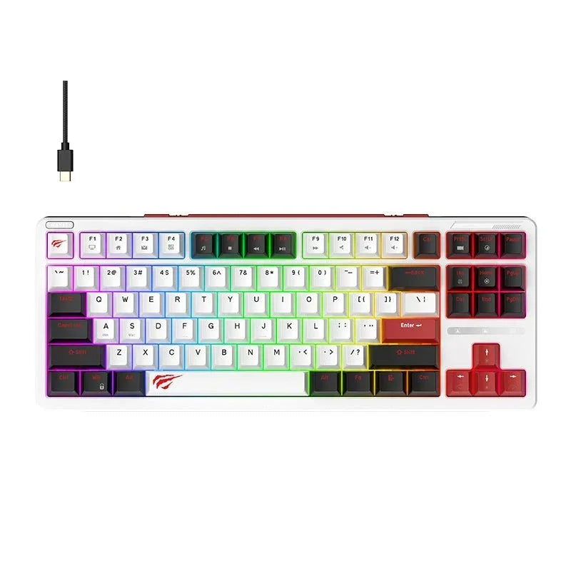 HAVIT KB902L RGB Gaming Mechanical Keyboard - Anigma