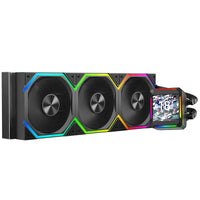 Jungle Leopard ASTROSHEL V2G 360mm with LCD Display ARGB AIO Liquid Cooler - Black